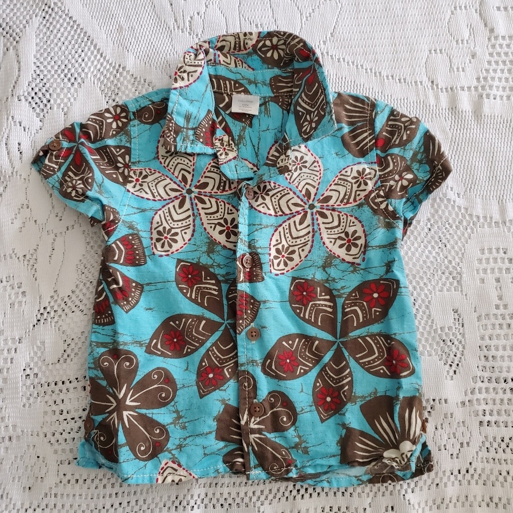Baby Gap Hawaiian style shirt